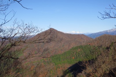 昨年訪れた唐木岳