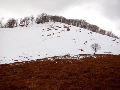 1/20の前山ヒップソリゲレンデ