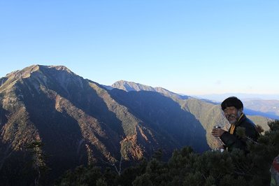 飲酒者と赤石岳
