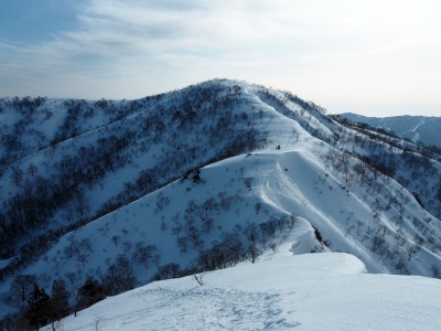 白倉岳から望む