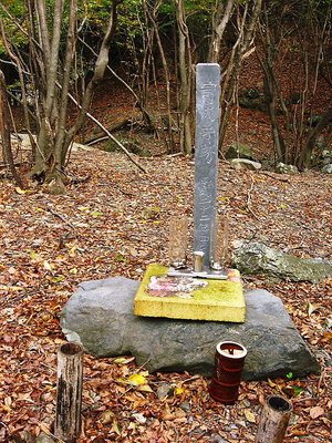 ● 三光谷をさま酔いました、お寺跡に寄る人いるんだ