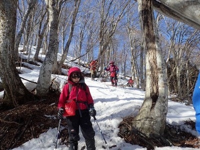 雪が少なくなってきた