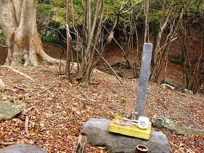 ●　昨年ココで供養があったのかしら思う