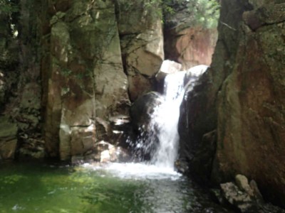 P7210031.jpg (48.31 KiB) 閲覧された回数 4402 回 ゴルジュ内の5m滝