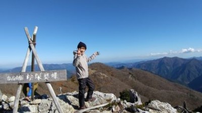 檜塚奥峰の展望 20221209