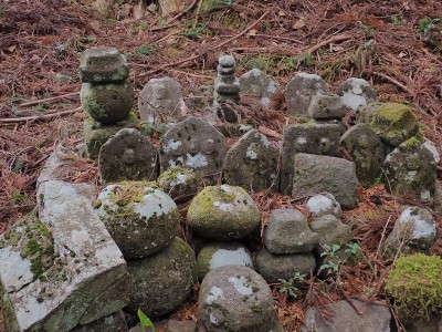 松月院跡の地蔵