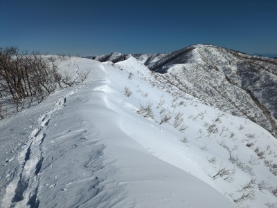 白倉岳から金糞岳