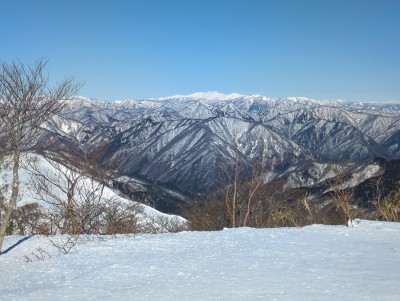 白山まで良く見える