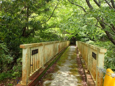 P5020014.jpg (137.44 KiB) 閲覧された回数 4362 回 舟戸集落から山道への橋
