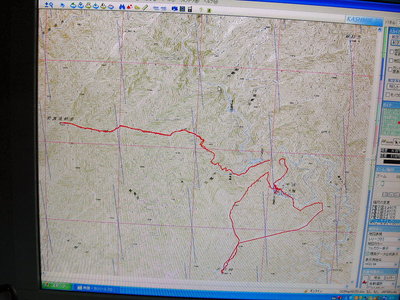 ● 軌跡図の講習は皆さん関心があるね、これが簡単で好いなです。