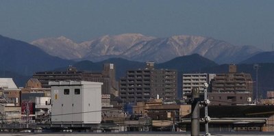 今朝の能郷白山