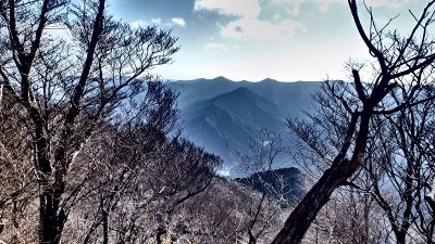 熊野灘、大台ヶ原方面