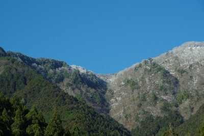 百合ヶ岳の霧氷