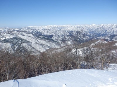 1/18貝月山からの展望