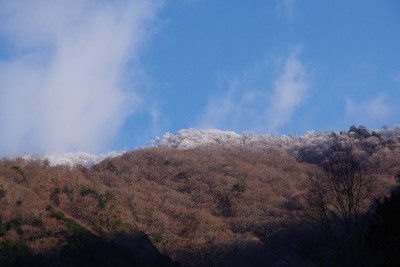 IMGP0492.JPG (85.09 KiB) 閲覧された回数 3433 回 前山から薊岳への稜線に霧氷