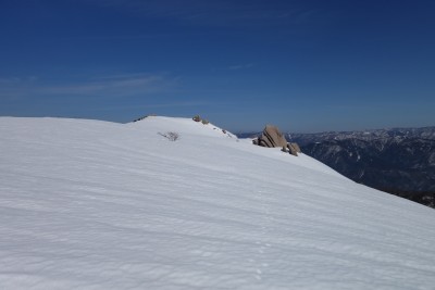 インデアン平原とジョーズ岩