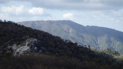 釈迦ヶ岳から竜ヶ岳方面