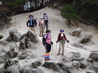 ザレ場は良き所かな