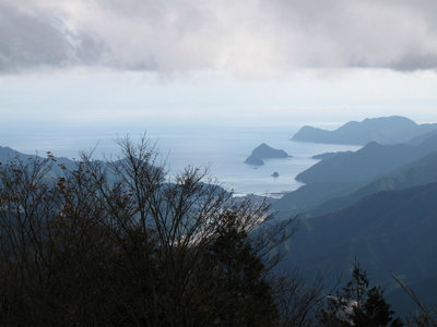 花抜峠からの熊野灘
