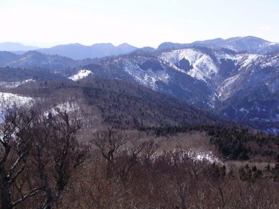 堂倉山への稜線