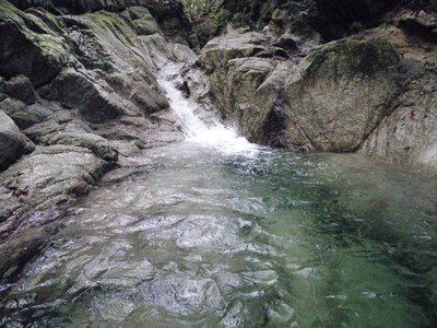 トユ状の小滝