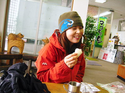 ●　みちのくの人は優しくシッカリしてる、災害のお話イッパイしましたよ。水入らずのお昼でしたワン