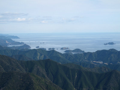 雄大な熊野灘