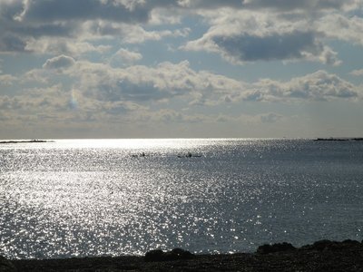 さぁ、２０１２年を漕ぎだそう！<br />（初山行にて）