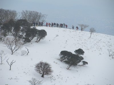 だから遠足尾根～。