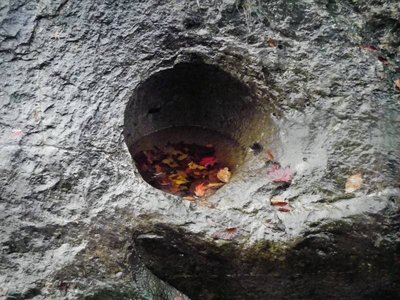 たんぽぽさんへ、ポットホールのプレゼント