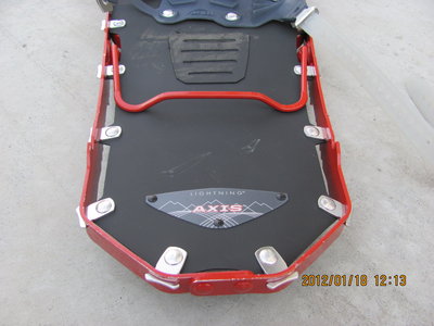 昨シーズンのライトニングアクシス（ヒールリフター）