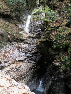 不動滝・ゴルジュ