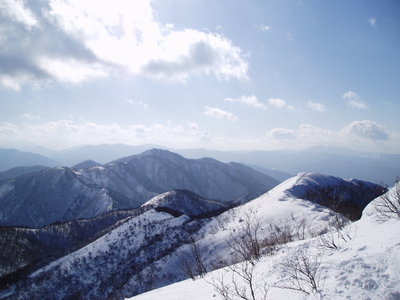 花房から小津権現