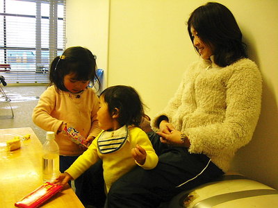 ● 家族伸び伸びとした子どもたちだよ