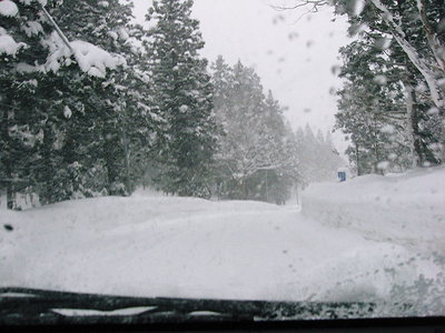 ● 逃げろー雪沈没する前に