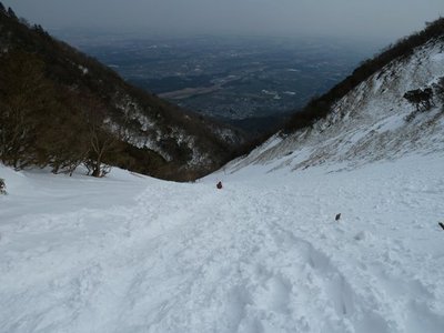 シリセードで下る