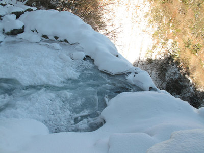 みぞれの露天風呂