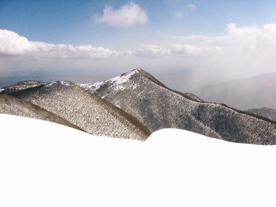 ●　ほんとに優美な羽衣を広げる展望Ｑ