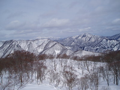 晴れてればこんな眺めも・・・