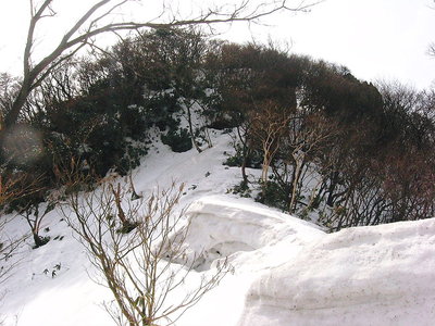 ● 岳峠の残りセッピ