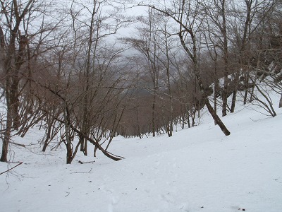 いい感じの御池谷上部