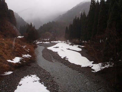 御池橋からゴロ谷方面
