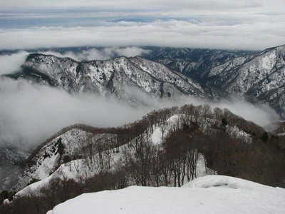 後ろを振り返れば大展望