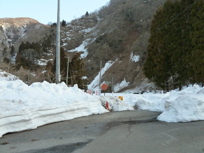 小原から先はこんな状態