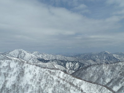 高丸と蕎麦粒山