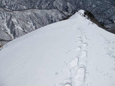 IMG_1161-s.JPG (98.52 KiB) 閲覧された回数 7248 回 若丸山南稜を見下ろす、高度感がいいね~