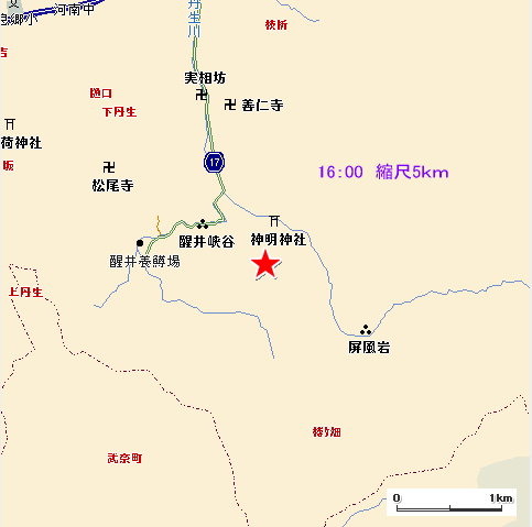 １６時の位置画像