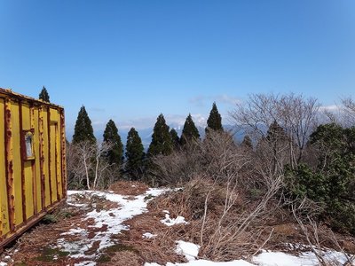 コンテナ避難小屋