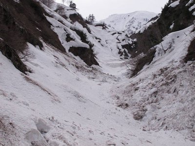 それにしても酷い谷だね～、こんなとこ歩くヤツの顔が見てみたいや！