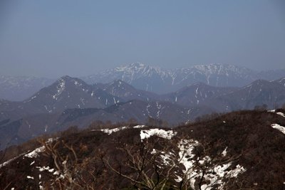 蕎麦粒山と能郷白山